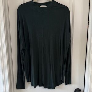Mododoc Dark Green Long Sleeve Top